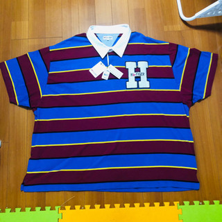 H by FIGER (エイチバイフィガー) ポロシャツ 大きいサイズ