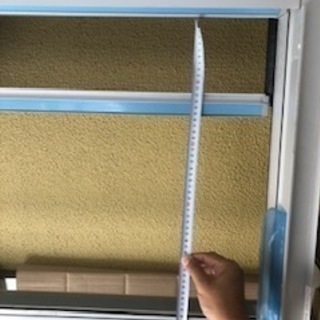 お値下げしました！オーダーサッシ窓一組　APW501片引き　左勝手　マッドシルバー色　H2470/W1560