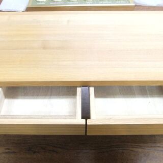 無印良品のローテーブルです。