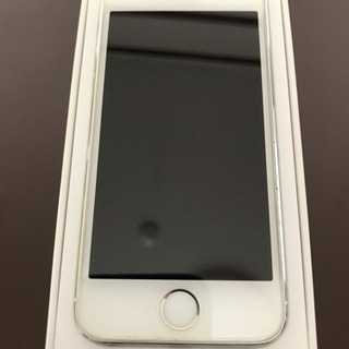 iPhone5s Silver 64GB docomo 超美品