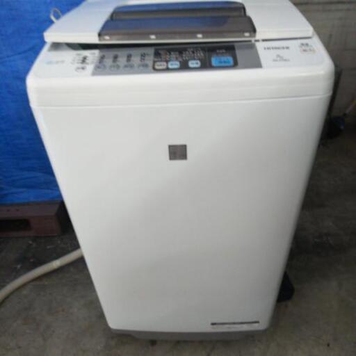 日立 全自動洗濯機 白い約束 7kg 2016年製