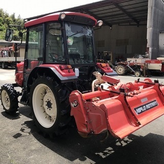 【SOLD OUT】ヤンマ トラクター EG53 53馬力 キャビン エアコン パワステ 自動水平 ニプロロータリー