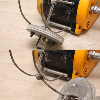 RYOBI リョービ 小型ウインチ WI-61C 100V 最大捲上荷重60kg ワイヤー