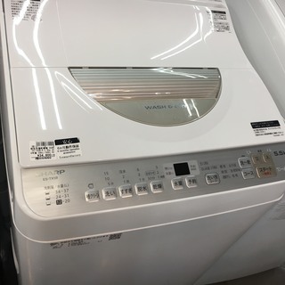 店頭販売のみ】SHARPの縦型洗濯乾燥機『ES-TX5B-N』入荷しました
