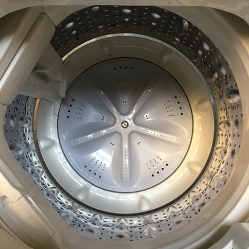【送料無料・設置無料サービス有り】洗濯機 2016年製 SHARP ES-G55SC-N 中古