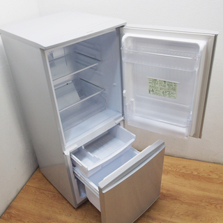配達設置無料！良品 2015年製 どっちもドア SHARP 137L 冷蔵庫 EL16