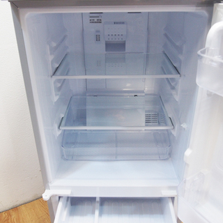 配達設置無料！良品 2015年製 どっちもドア SHARP 137L 冷蔵庫 EL16