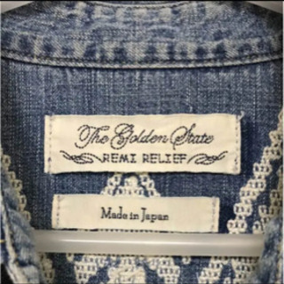 レミレリーフ デニムシャツ