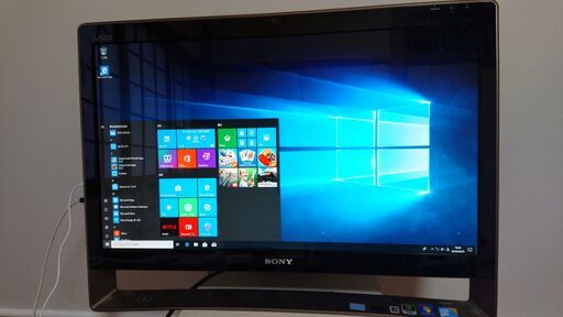 VAIO VPCL138FJ【24型ワイド】4GB 1TB/Webカメラ/ブルーレイ/Windows10　linux起動可