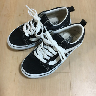 VANS 21cm 黒スニーカー