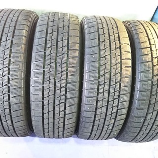 【冬用】人気・希少☆メッキ☆アルファード ヴェルファイア CH-R エスティマ エルグランド エクストレイル デュアリス 215/60R17【富山】中古/4本
