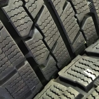 【冬用】人気・希少☆メッキ☆アルファード ヴェルファイア CH-R エスティマ エルグランド エクストレイル デュアリス 215/60R17【富山】中古/4本