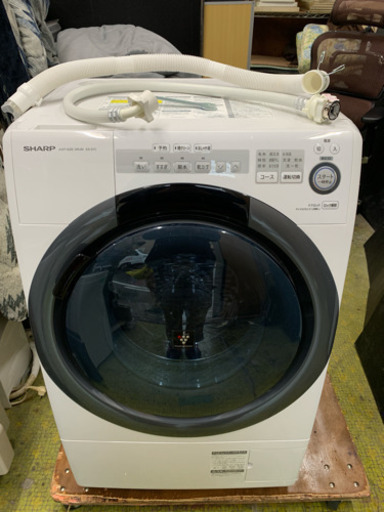 SHARP シャープ コンパクトドラム洗濯機 2018年 洗濯機 ES-S7C-WR 7