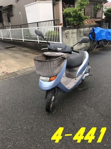 お取引頂きました。便利な籠付♪☆GARAGE-ECO千音寺☆ディオチェスタAF62水色　4-441名古屋市中川区より!!