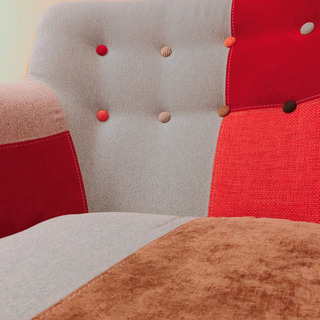 Francfranc ナビア パッチワークソファ