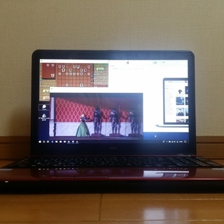 きれいなレッド】Windows10 i5 SSD搭載 NECノートパソコン 麻雀、将棋