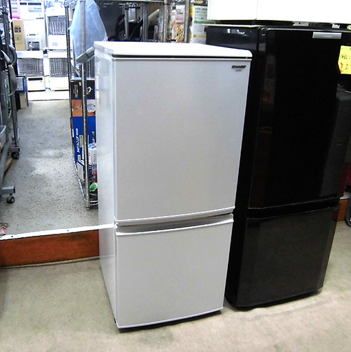 札幌 シャープ 2ドア冷蔵庫 １３７L 2010年製 SHARP 右開き 左開き 100Lクラス 本郷通店