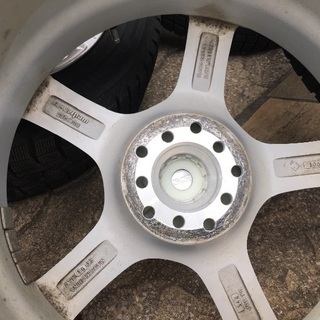 215/55R17. 17インチアルミホイールタイヤ付き、きれいでカッコ