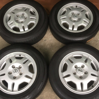 日産 エンケイ タイヤホイールセット15インチ