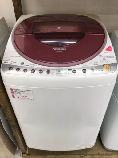 2013年製 Panasonic 電気洗濯乾燥機 NA-FR80S6