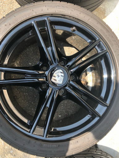 激安 ポルシェ 987ボクスター 純正オプション ボクスター ホイール 黒 こばん 福岡のタイヤ ホイール の中古あげます 譲ります ジモティーで不用品の処分