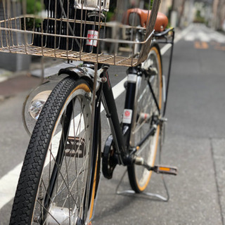 お買得！ボディーもフェンダーもピッカピカ！27インチ 内装3段変速