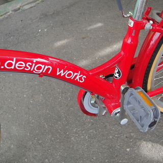 a.n.design works　24インチ　自転車　jr サイクル　ジュニアサイクル　6段切り替え