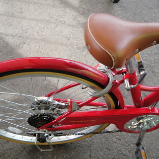 a.n.design works　24インチ　自転車　jr サイクル　ジュニアサイクル　6段切り替え