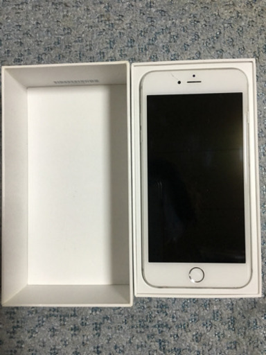 【最終値下げ】iPhone 6 Plus Silver 128 GB iPhone6plus 128GB シルバー 値下げ→13800