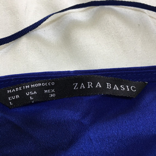 ZARA BASIC ⭐︎青⭐︎薄手トップス