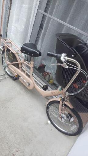 子供乗せ自転車 三人乗せできます