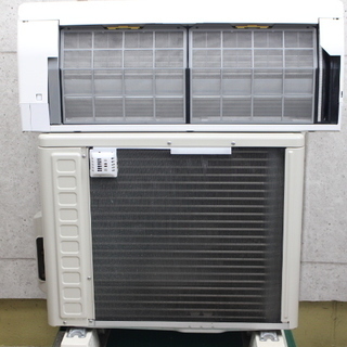 R037)HITACHI エアコン RAS-W22F-W-ESET 2016年製「ステンレス・クリーン 白くまくん Wシリーズ」 (2.2kw主に6畳) 100V スターホワイト