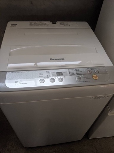 北九州市福岡市内配達無料 パナソニック 全自動洗濯機 5k 2017年製 NA 