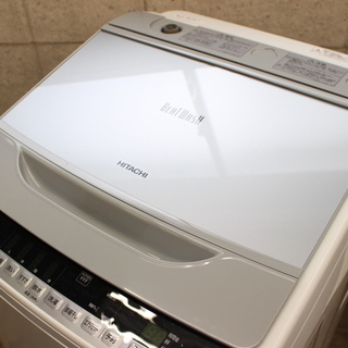 Ｒ043)日立 BW-9WV S 2016年製[ビートウォッシュ 全自動洗濯機 （9kg） シルバー]HITACHI