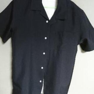 オープンカラーシャツＭサイズ ブラック