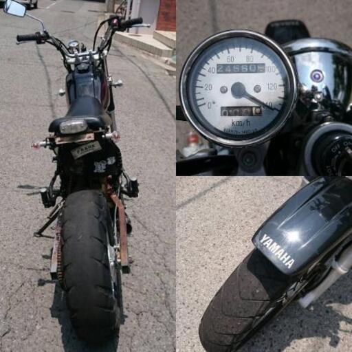 兵庫▽大阪 TW225 DG09J ロンスイ カスタム ヤマハ