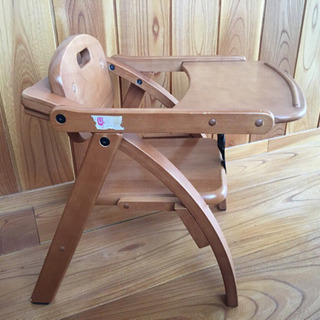 木製座卓用チャイルドチェア