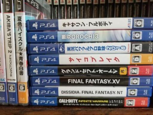 PS4ソフト 8点まとめ売り