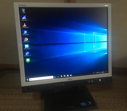 完売【Windows10 pro】FUJITSU　★17 インチ 一体型パソコン★すぐ使えます。