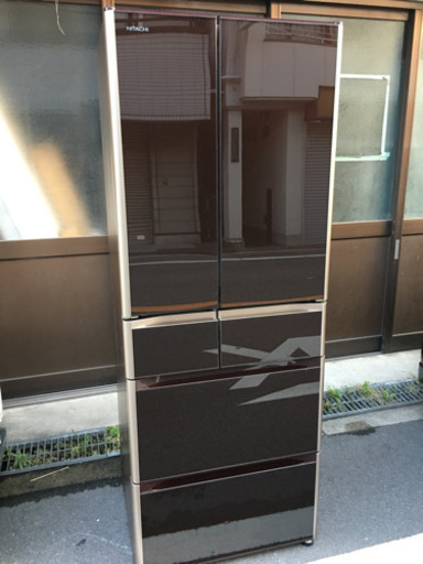 HITACHI 6ドア冷蔵庫 475L 【2015年製】