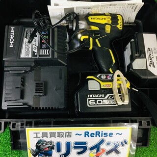 HiKOKI(旧日立工機) コードレスインパクトドライバ WH18DDL2 イエロー【リライズ野田愛宕店】【店頭引取限定】【中古品】１点限り早い者勝ち！