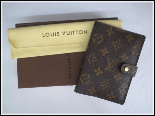 【本物保証】 LOUIS VUITTON ルイヴィトン 手帳カバー アジェンダＰＭ モノグラム R20005