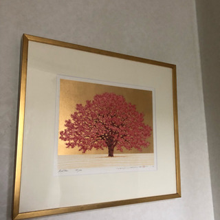 並木 一  木版画 363/500