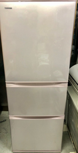 ●6月16日までの限定掲載 東芝 冷凍冷蔵庫 VEGETA ピンクゴールド 右開き 330L GR-K33S(NP) 2017年製