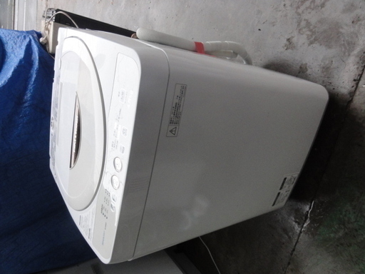 南６０７　シャープ　全自動洗濯機　４．５KG　ES-GE45P-C　２０１５年製