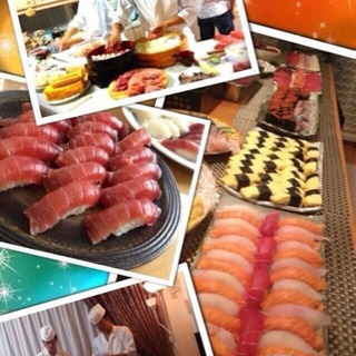 🍣サーモン解体ショー✖️高級寿司パーティ🍣の画像