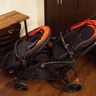 美品】二人乗りベビーカー Contours Options Elite Tandem Stroller