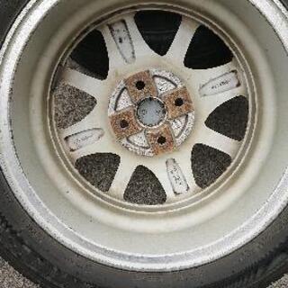 再再値下げ】日産 K12 マーチSR純正アルミホイールタイヤ付き 【公式通販】