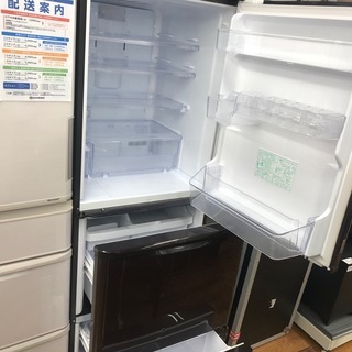 6ヶ月動作保証付 SHARP 3ドア冷蔵庫 350L 2014年製【トレファク南柏店】