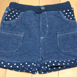 ニッセン 女の子 90 ショートパンツ (中古品)